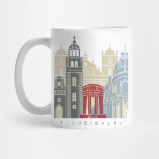 Tegucigalpa skyline poster Mug